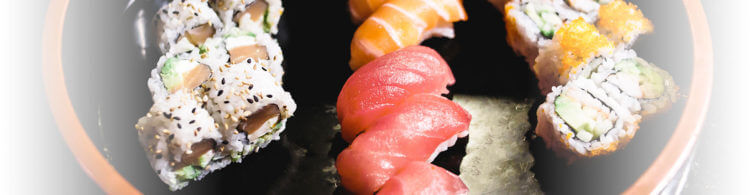 Sushi combo dish Sushi combo dish