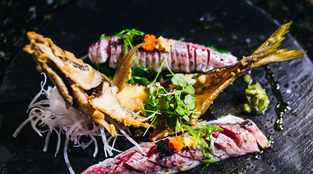 Sushi & sashimi menu